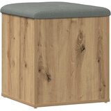  Klupa za odlaganje Artisan hrast 42x42x45 cm izrađeno drvo | shoptok.hr