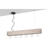 Lesnina XXXL ONLI - Visilica na sajli ARGO 6xE27/22W/230V siva | Eponuda.com