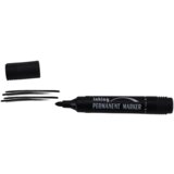 Permanent Marker Set Waterproof Black 10 Pcs. | shoptok.hr