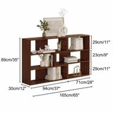 Hanah home Polica za knjige Aruba Natural White | Eponuda.com