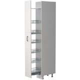 Jela ELEMENT ZA KUHINJO TARA K23-30-1KZ Z IZVLENIMI VRATCI-Bela mat lak Cene
