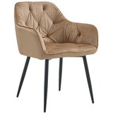  Kuhinjski stol ADO 2 velvet bež | Shoptok.si
