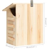  Kućica za šišmiše od masivnog jelovog drva 30x20x38 cm | shoptok.hr