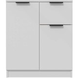 Komoda bela 60x30x70 cm konstruiran les, (21073357) | Shoptok.si