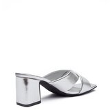 Orsay Silver women's heeled slippers - Women's Cijene
