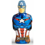Marvel Avengers Bubble Bath & Shampoo šampon i pjena za kupku 2 u 1 za djecu Captain America 350 ml