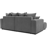 Bobochic Paris Siva baršunasti kutna garnitura Enjoy – | shoptok.hr