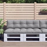 vidaXL Blazine za palete 2 kosa sivo blago, (21415061) | Shoptok.si
