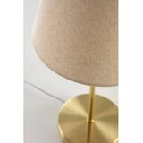 Jotex Bež/medeninasta tekstilna namizna svetilka (višina 39 cm) Lasse – | Shoptok.si