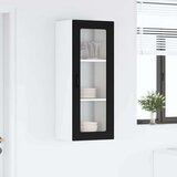  Zidni kuhinjski ormarić Crna 40 x 31 x 100 cm Konstruirano drvo | shoptok.hr