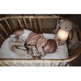 Moonie Bear 2.0 Organic Rose tješilica s melodijom 1 kom | shoptok.hr