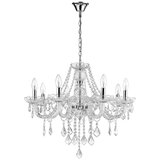  Luster na lancu CRISTALLO 8xE14/60W/230V sjajni hrom | Eponuda.com