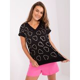 RUE PARIS Blouse-RV-BZ-8948.75P-black | Shoptok.si