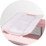 Chipolino putni krevetić s podlogom za prematanje Bella Pink Powder | shoptok.hr