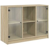 Maison Chic Komoda - Predalnik sonoma hrast 102x37x75,5 cm inženirski le, (21717708) Cene