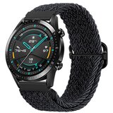 INF združljiv pleten najlonski pašček za uro huawei GT5 pro/buds black 20 mm, (5000090570) | Shoptok.si