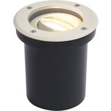QAZQA Moderne grondspot grijs beige GU10 50mm verstelbaar IP65 - Delux | Shoptok.si