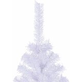  Umjetno božićno drvce s stalakom Bijelo 210 cm PVC i čelik | shoptok.hr