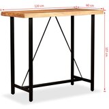 Barska miza trden akacijev les 120x60x107 cm | Shoptok.si