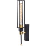 Opviq lights Črna/v zlati barvi stenska svetilka ø 8 cm Fellini – | Shoptok.si