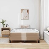  Konstrukcija postelje z vzmetnico Kapučino 120 x 190 cm blago, (5000126143) | Shoptok.si