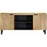 Maison Chic TV omarica - TV stojalo - Televizijska omarica rjava 105x33x46 cm masivni les Mango, (21702158) | Shoptok.si