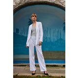 Marisse Women's Trousers L-Sp-4638 White | ePonuda.com