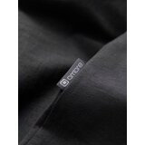 Ombre Men's two-tone t-shirt with palm leaf print - dark grey | Shoptok.si