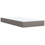  Krevet s oprugama i madracem smeđesivi 80x200 cm od tkanine | shoptok.hr