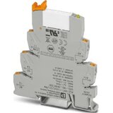  Relejni modul 1 St. Phoenix Contact PLC-RPT-110UC/21/RW Nazivni napon: 110 V/DC Prebacivanje struje (maks.): 6 A 1 prebacivanje Cijene