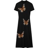 Desigual Haljina bež / smeđa / crna | shoptok.hr