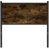  Zamjensko uzglavlje boja dimljenog hrasta 90 cm konstruirano drvo i čelik | shoptok.hr