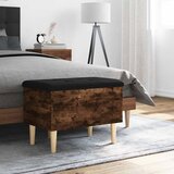  Klupa za pohranu boja hrasta 62x42x46 cm od konstruiranog drva | shoptok.hr