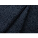 Micadoni Temno modra raztegljiva sedežna garnitura iz tkanine bouclé 247 cm Jodie – Home | Shoptok.si