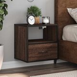 vidaXL Zidni noćni ormarić smeđi hrast 40x31x39,5 cm Cijene