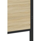  Metalni okvir kreveta bez madraca boja hrasta sonome 180x200 cm | shoptok.hr
