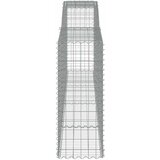  Lučne gabionske košare 6 kom 400x50x120/140cm pocinčano željezo | shoptok.hr