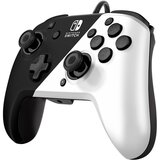Pdp switch faceoff deluxe controller + audio pdp black &amp; white | shoptok.hr