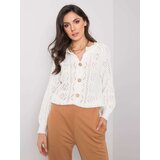 Fashion Hunters Svetr OCH BELLA Ecru s vestou | Shoptok.si