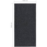  Dugi tepih za hvatanje nečistoće 100 x 200 cm antracit | shoptok.hr
