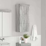  Kopalna stenska omarica TULUM Siva Sonoma 37 x 24,5 x 86 cm, (5000157106) | Shoptok.si