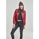 Urban Classics Women's Basic Bomber Jacket burgundy | ePonuda.com