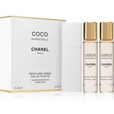 Chanel Coco Mademoiselle toaletna voda za žene 3x20 ml