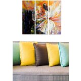 Wallity MDF106224 multicolor decorative mdf painting (3 pieces) Cene