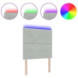  LED Uzglavlje Svjetlosiva 100 cm Baršun | shoptok.hr