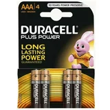 Duracell alkalne baterije plus power MN2400B4 aaa (4 kos)