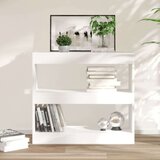 vidaXL Ormarić za knjige / sobna pregrada bijeli 80 x 30 x 72 cm | shoptok.hr