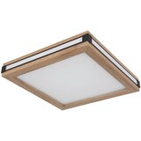 Globo LED stropna svjetiljka Carla (12 W, Topla bijela, Smeđa, D x Š x V: 30 x 30 x 7,5 cm) Cijene