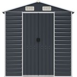 Vrtno spremište antracit 191 x 470 x 198 cm pocinčani čelik | shoptok.hr