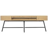 Bessagi Home klubska miza emilia, barva hrasta, 120x60 | Shoptok.si